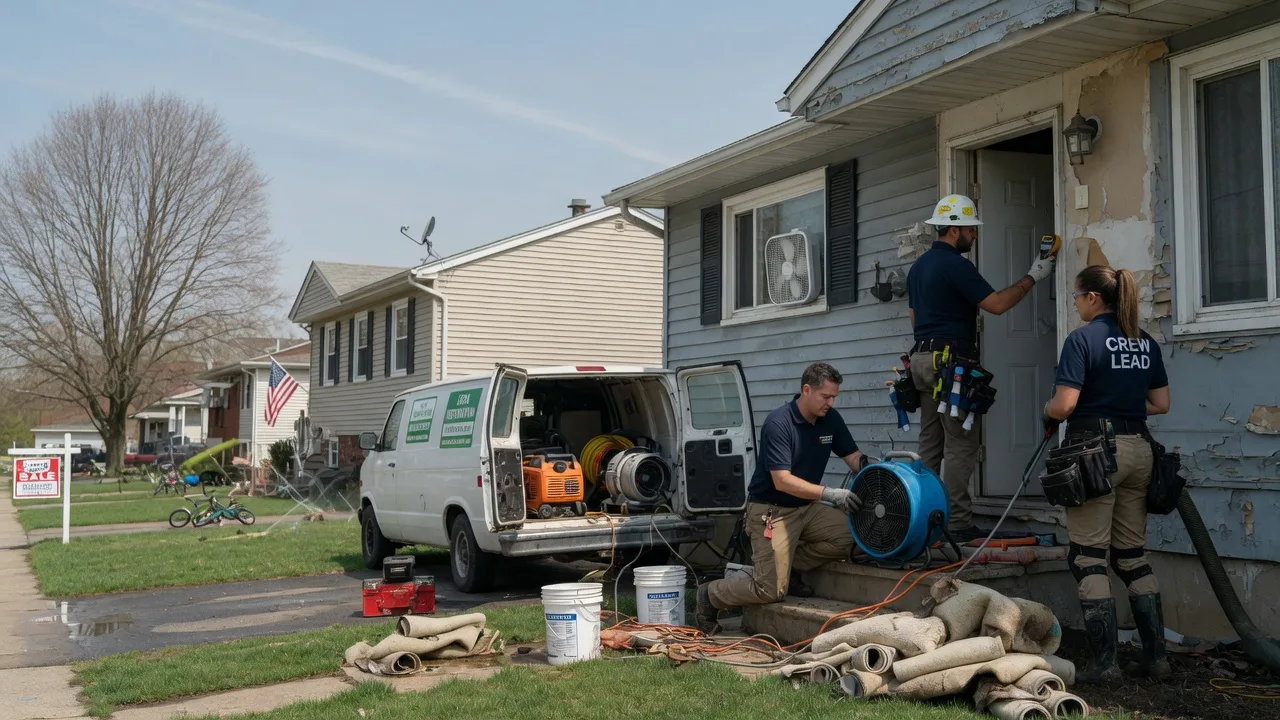 Flood Cleanup in South Butler, NY near me